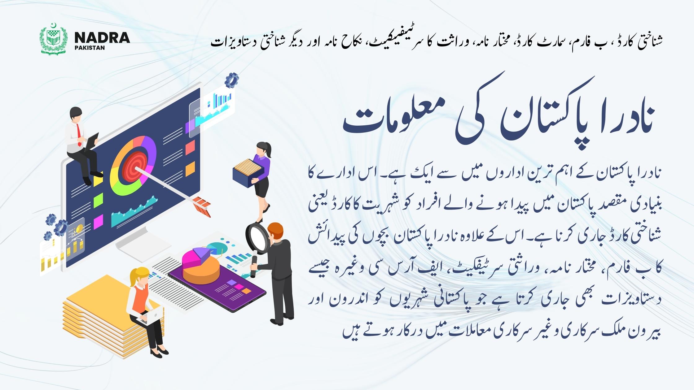 نادرا کی معلومات
